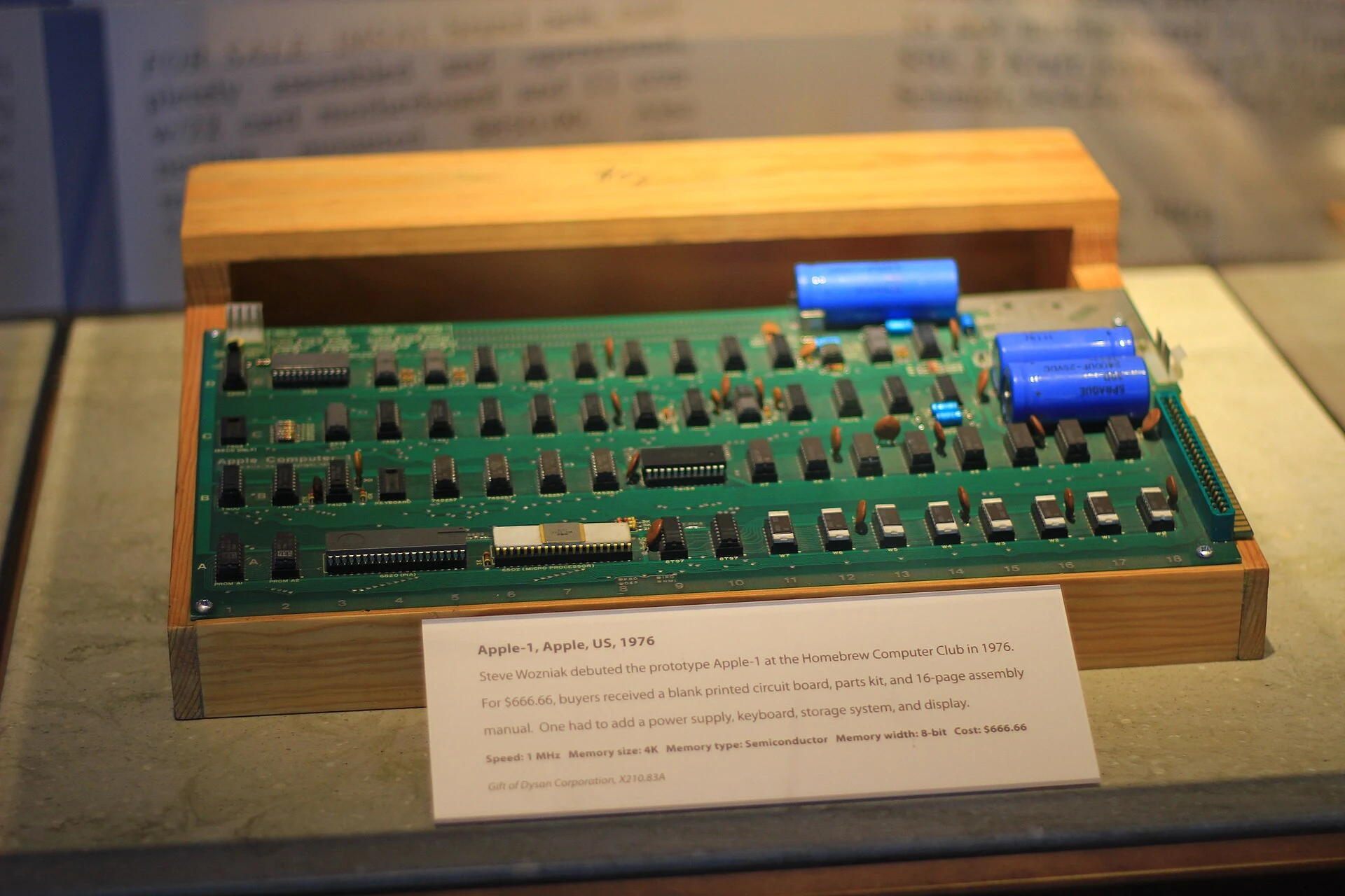 Apple I 电路板